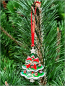 Preview: Geschenk-, Deko- oder Weihnachtsbaumanhänger "Festlich geschmückter Weihnachtsbaum"