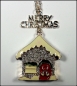 Preview: Lange Halskette "Weihnachtshaus"