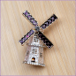 Preview: Brosche "Windmühle"