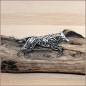 Preview: Brosche "Rennender Wolf"