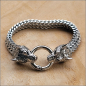 Preview: Armband „Wölfe“ - 23 cm