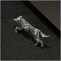 Preview: Brosche "Rennender Wolf"