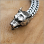 Preview: Armband „Wölfe“ - 23 cm