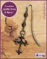 Preview: Lesezeichen „Gothic Cross & Roses“