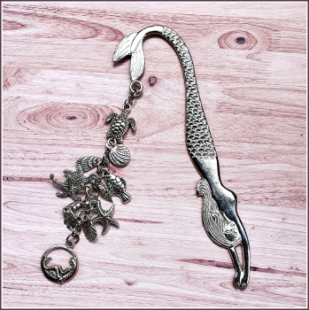 Lesezeichen  "Große Meerjungfrau" - 12 cm