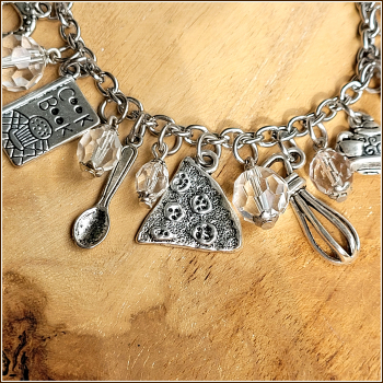 Bettelarmband „Küchenfee“ – ein Unikat