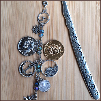 Preview: Lesezeichen, inspiriert von „Die Schatzinsel“ von Robert Louis Stevenson