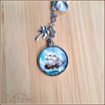 Lesezeichen, inspiriert von „Die Schatzinsel“ von Robert Louis Stevenson