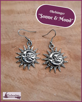 Ohrschmuck „Sonne & Mond“