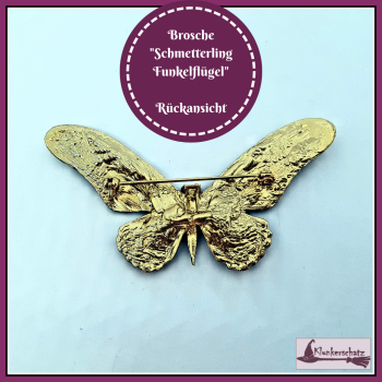 Brosche "Schmetterling Funkelflügel"