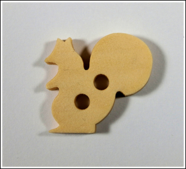 Holzknopf "Eichhörnchen"