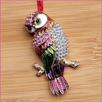 Geschenk-, Deko- oder Baumanhänger "Eule"