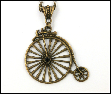 Halskette "Historisches Fahrrad"