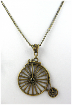Halskette "Historisches Fahrrad"
