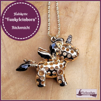 Halskette "Funkeleinhorn"