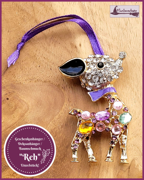 Geschenkanhänger / Dekoanhänger / Baumschmuck "Reh" - ein Einzelstück