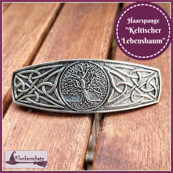 Haarspange "Keltischer Lebensbaum"