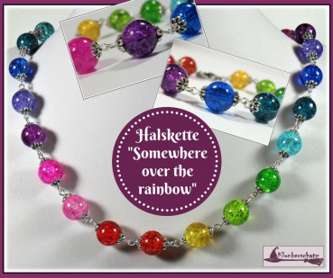 Halskette "Somewhere over the rainbow"