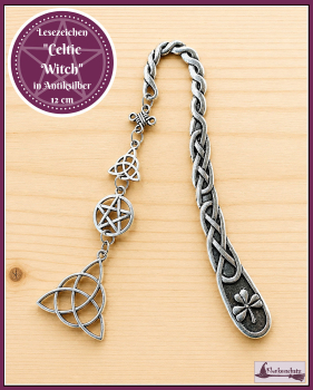 Lesezeichen "Celtic Witch" - 12 cm