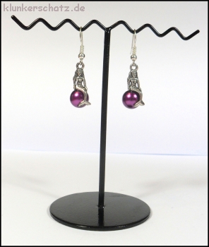 Ohrhänger "Nixe Violetta"