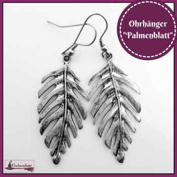 Ohrhänger "Palmenblatt"