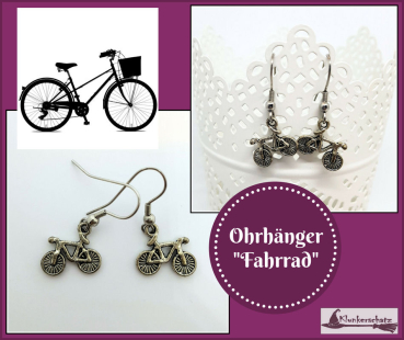 Ohrhänger "Fahrrad"