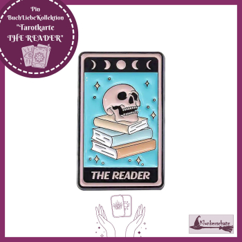 BuchLiebeKollektion - Pin "Tarotkarte THE READER"