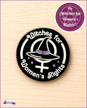 Preview: Pin „Witches for Women’s Rights“