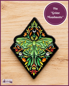 Preview: Pin "Grüne Mondmotte"