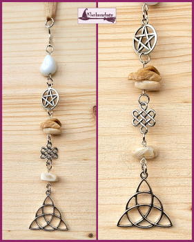 Raum-, Fenster-, Wand- oder Altarschmuck „Steinhexe“ - Unikat