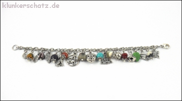 Auftragsarbeit nach Kundenwunsch - Bettelarmband "Little Witch"