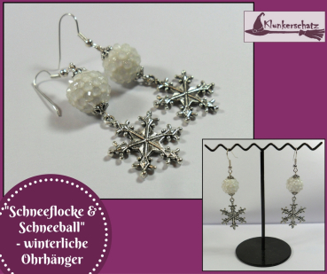 VERKAUFT! Ohrschmuck mit Winter- und Weihnachtsmotiven - diverse