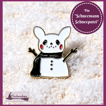 Pin "Schneemann Schneeputzi"