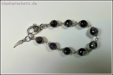 Preview: Armschmuck "Mystic Amethyst" - Unikat