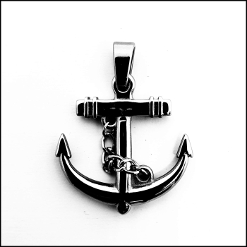 Kettenanhänger "Anker" aus Edelstahl