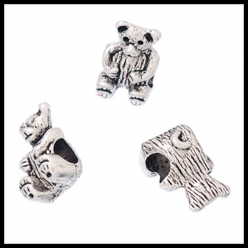 European Bead "Teddybär"