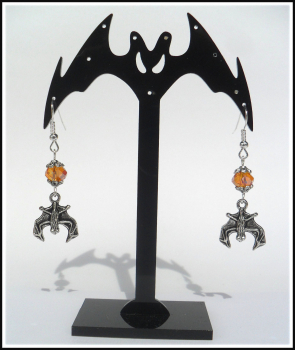 Ohrhänger "Fledermaus, erwachend"