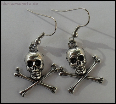 Ohrhänger "Totenkopf"