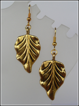 Ohrhänger "Blattgold"