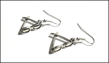 Ohrhänger "Brille"