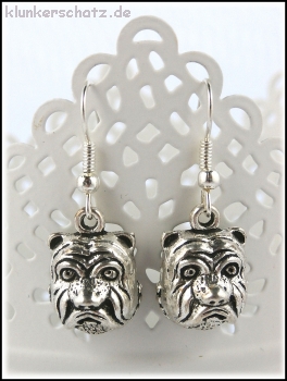 Ohrhänger "Bulldogge Bulli"