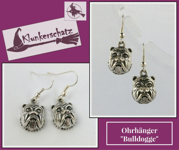 Ohrhänger "Bulldogge Bulli"