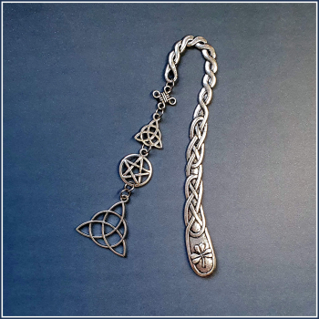 Lesezeichen "Celtic Witch" - 12 cm