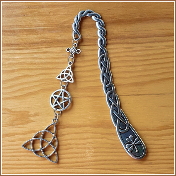 Lesezeichen "Celtic Witch" - 12 cm