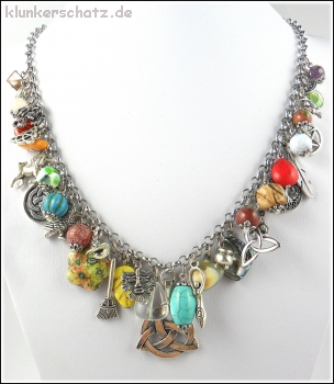 Collier "Celtic Witchcraft" - Unikat!