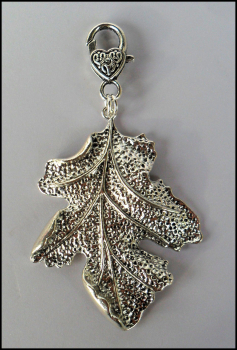 Charmanhänger "Blatt", groß