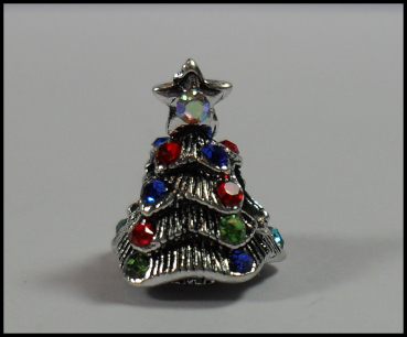 European Bead "Weihnachtsbaum, bunt geschmückt"