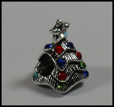 European Bead "Weihnachtsbaum, bunt geschmückt"