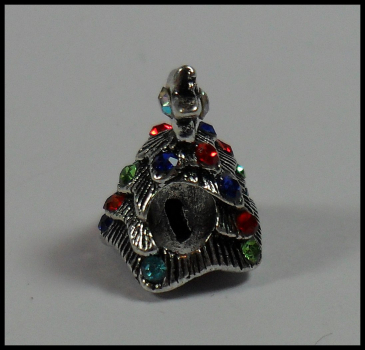 European Bead "Weihnachtsbaum, bunt geschmückt"