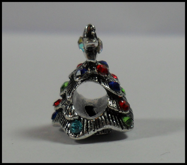 European Bead "Weihnachtsbaum, bunt geschmückt"